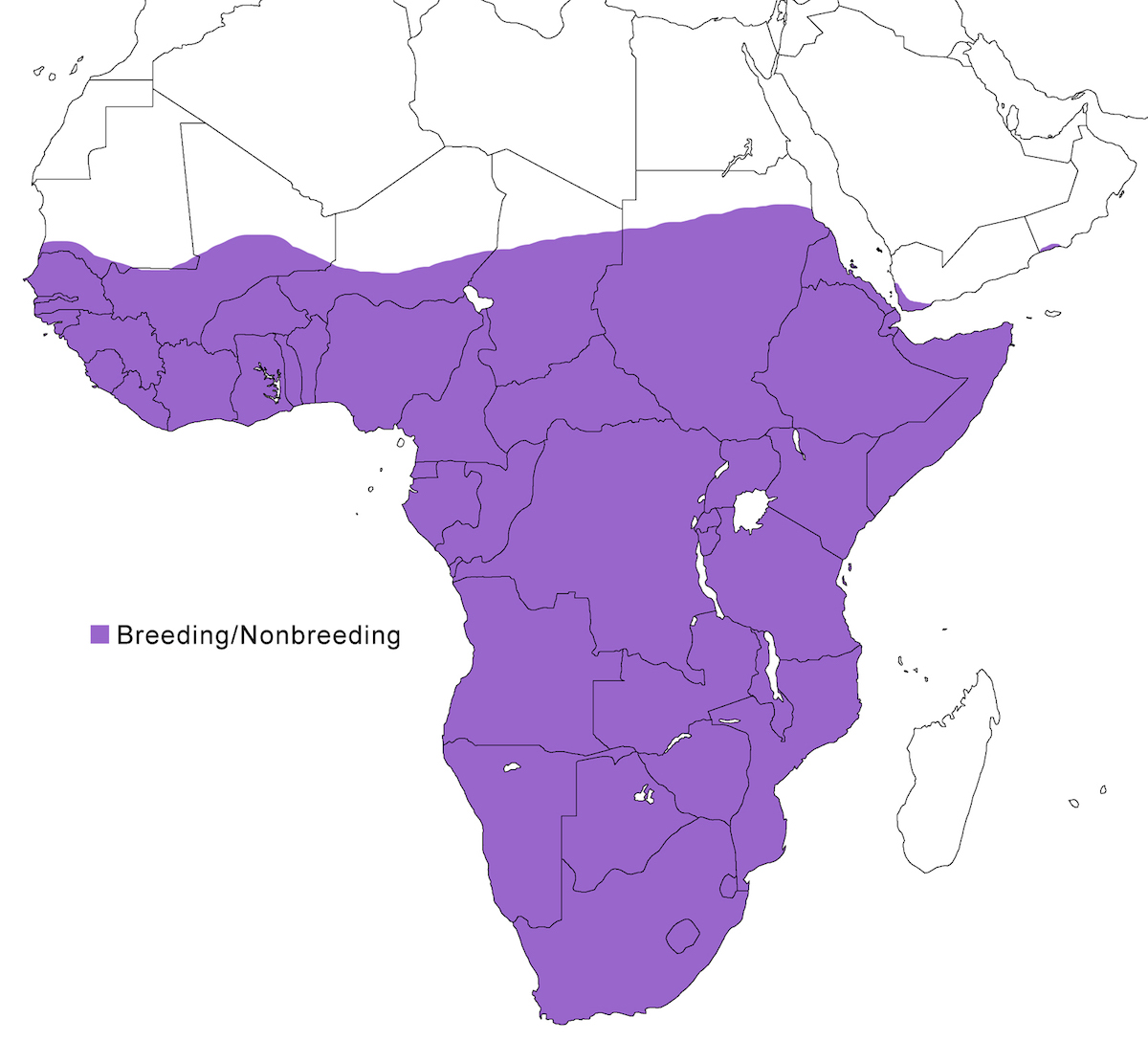 distribution map