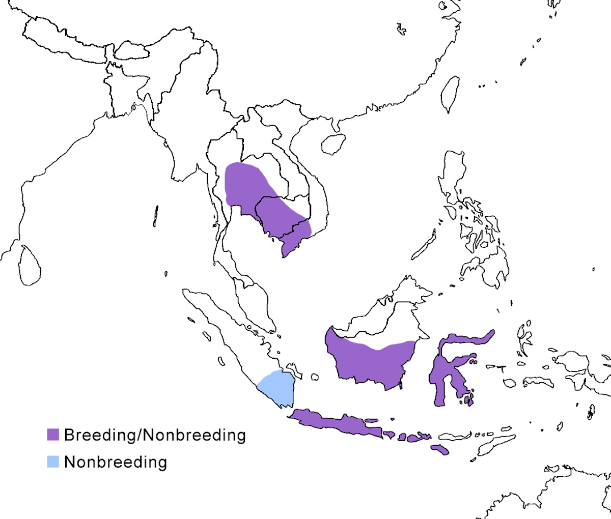 distribution map