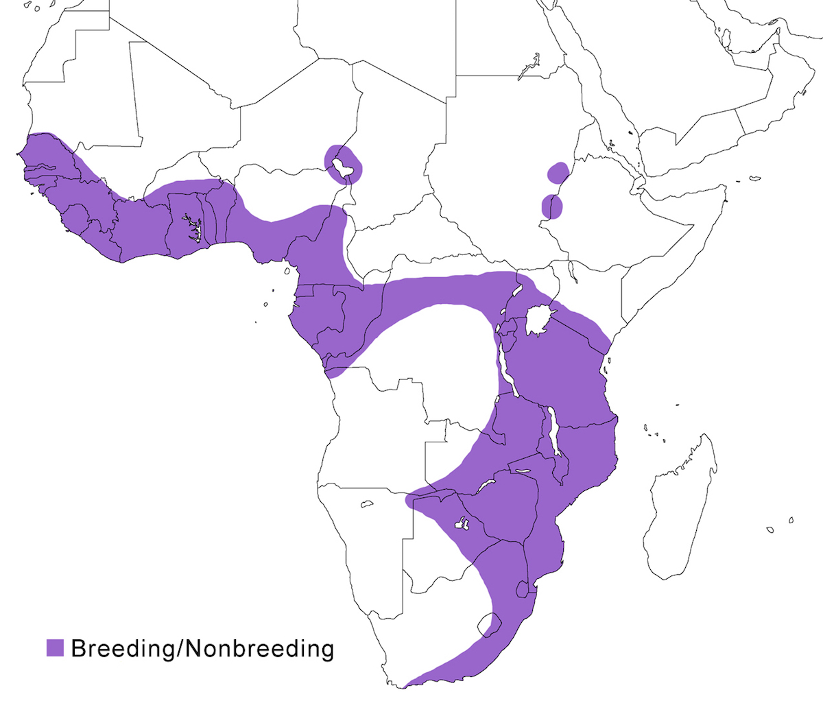 distribution map